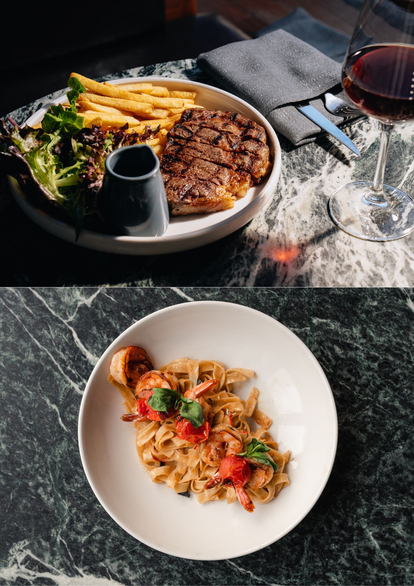 Steak night & Bottomless Pastas